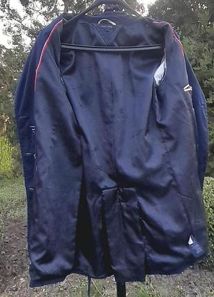 Темно- синій тренч/ плащ 5