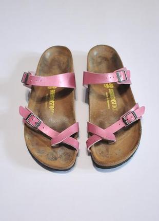 Шльопки шльопанці тапки сандалі босоніжки в'єтнамки сланці birkenstock mayari - 40 - 260 мм