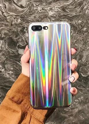 Новий силіконовий чохол для iphone 7, 8, x, блискучий