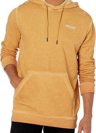 Мужская худи с капюшоном | oakley men's dye pullover sweatshirt gold yellow