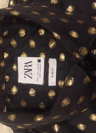 Сорочка zara slim fit чоловіча l2 фото