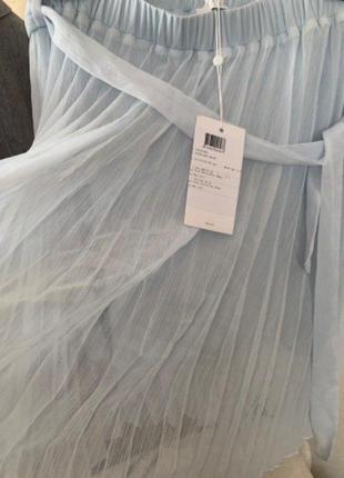 Шикарная плиссированная юбка vila оригинал р.383 фото