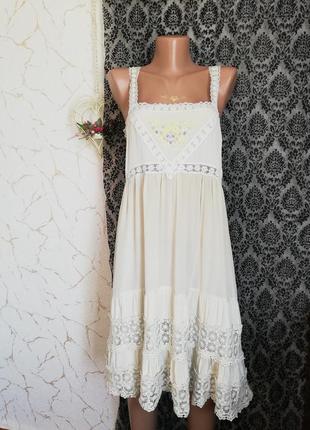 Платье в стиле бохо шёлк 2