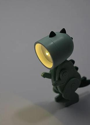 Классный светильник, ночник, фонврик, игрушка динозавр