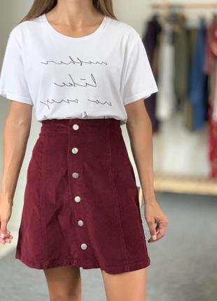 Вельветова спідничка papaya 38