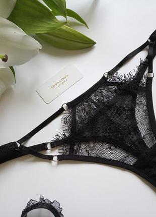 Эффектные стринги с французского кружева