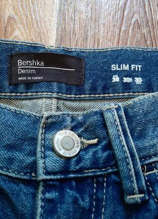 Джинсовые шорты bershka4 фото