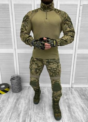 Тактический костюм пиксель teflon tactical (убакс+брюки).