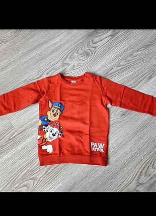 Яркий реглан щенячий патруль