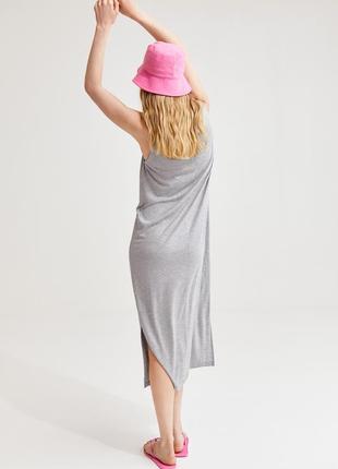 Новое платье миди h&m из натуральной ткани3 фото