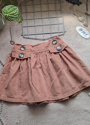 Спідничка юбка вельвет, next 4-5