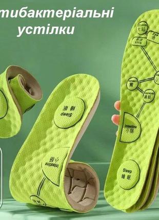 Антибактериальные стельки с полином hesliya 37-38 размер