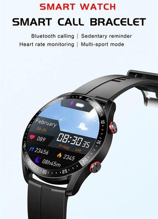 Чоловічі сенсорні розумні смартгодинники smart watch 005df-dc з тонометром, пульсометром. фітнес-браслет трекер3 фото