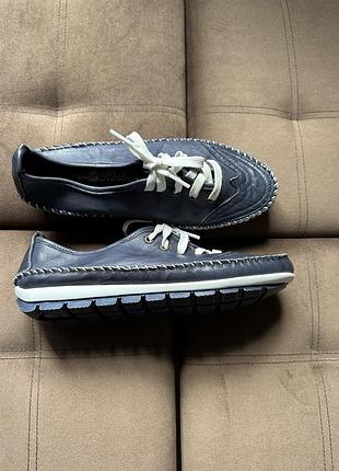 Продам шкіряні кеди kinloch