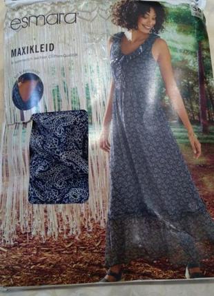 Жіноча максі-сукня esmara® з класичним візерунком пейслі