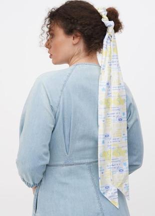 Резинка-твилли з патриотическим принтом my scarf