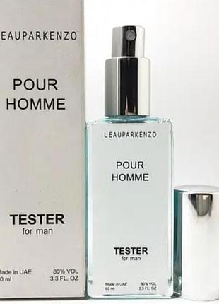 Тестер чоловічий kenzo l'eau pour homme (кензо ле пар кензо) 60 мл