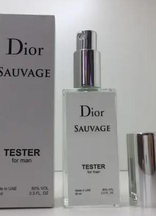 Мужской парфюм dior sauvage 60 ml