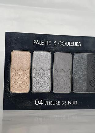 Guerlain ecrin 5 couleurs палитра теней для век 5 оттенков (04 l'heure de nuit 6 гр)