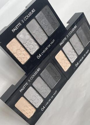 Guerlain ecrin 5 couleurs палитра теней для век 5 оттенков (04 l'heure de nuit 6 гр)