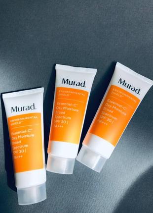 Murad essential-c day moisture broad spectrum spf 30 pa+++ увлажняющий солнцезащитный крем с витамином с