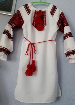 Платье вышиванка новое р. 92-158