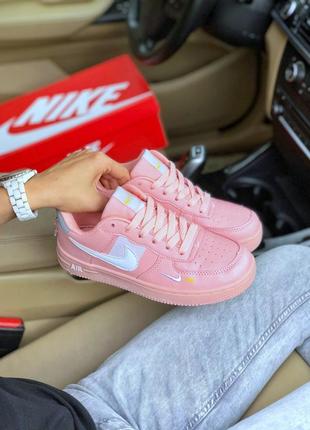 Кроссовки nike air force кросівки pink9 фото