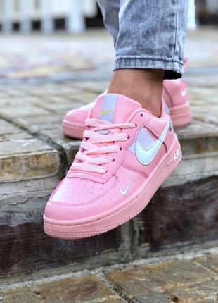 Кроссовки nike air force кроссовки pink