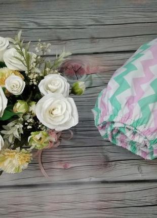 Простынь на резинке в коляску