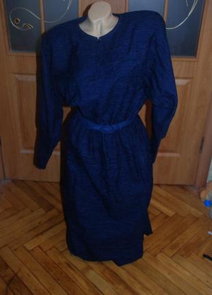 Красивое теплое шерстяное платье. ексклюзив, ручная работа. винтаж!