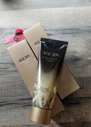 Антивозрастной и осветляющий крем "двойной эффект" age'20 double effect cream 100 мл.1 фото