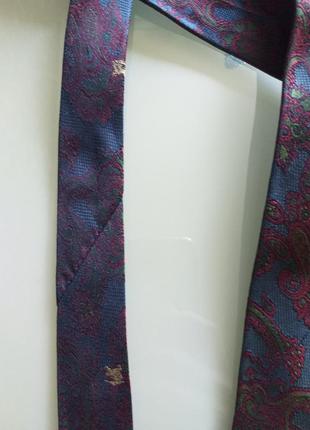 Burberrys  (england) vintage  шелковый галстук8 фото