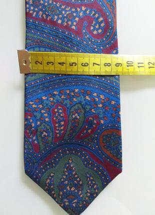 Burberrys (england) vintage  шелковый галстук3 фото