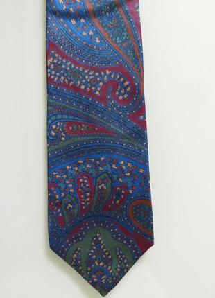 Burberrys (england) vintage  шелковый галстук4 фото