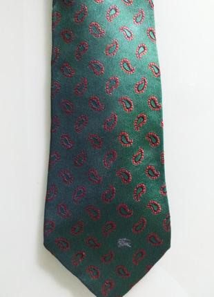 Burberrys (england)  vintage  шелковый галстук