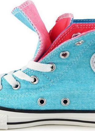 Кеды женские высокие кеди жіночі високі converse chuck taylor® allstar® two fold hi 38.5🇻🇳