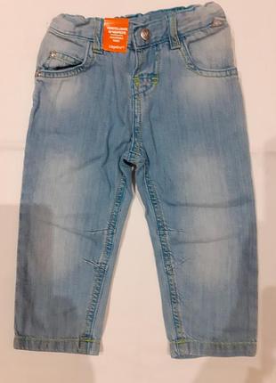 Джинсы для мальчика на рост 80 см