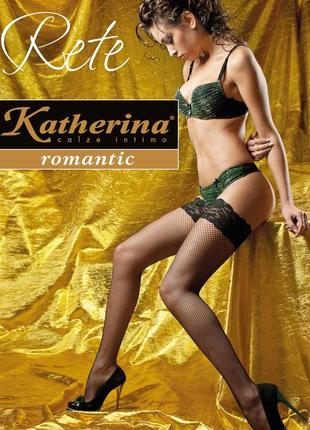 Панчохи katherina "rete" сітка класична1 фото