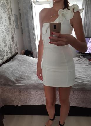 Супер платье шампань