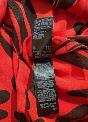 Яркая блуза autograph с принтом marks & spencer m&s8 фото