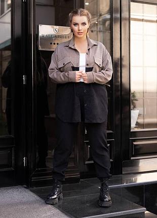 Мегакрутый костюм рубашка + брюки мом разные цвета