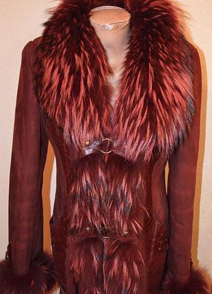 Дублянка бордо єнот