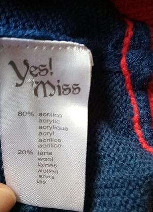 Яркая новая кофточка yes miss 3