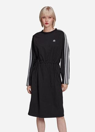 Платье adidas originals adicolor classics longsleeve dress1 фото