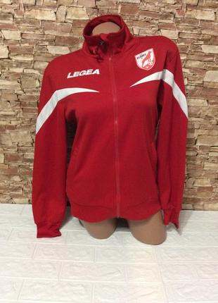 Олімпійка спортивна на блискавці legea р.44-46 на тонкому флісі