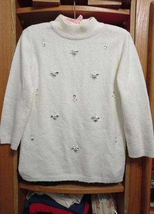 Светр жіночий з укороченими рукавами