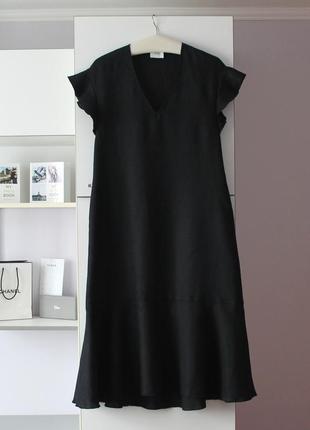 Шикарное льняное платье от globus, 100% лен