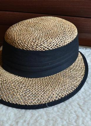 Seeberger соломенная шляпа с лентой козырек