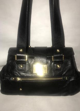 Шкіряна сумка на плече next.(3 відділення)