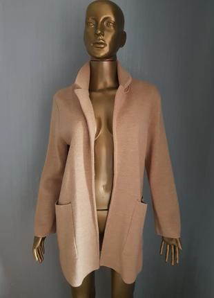 Шерстяное пальто жакет j.crew